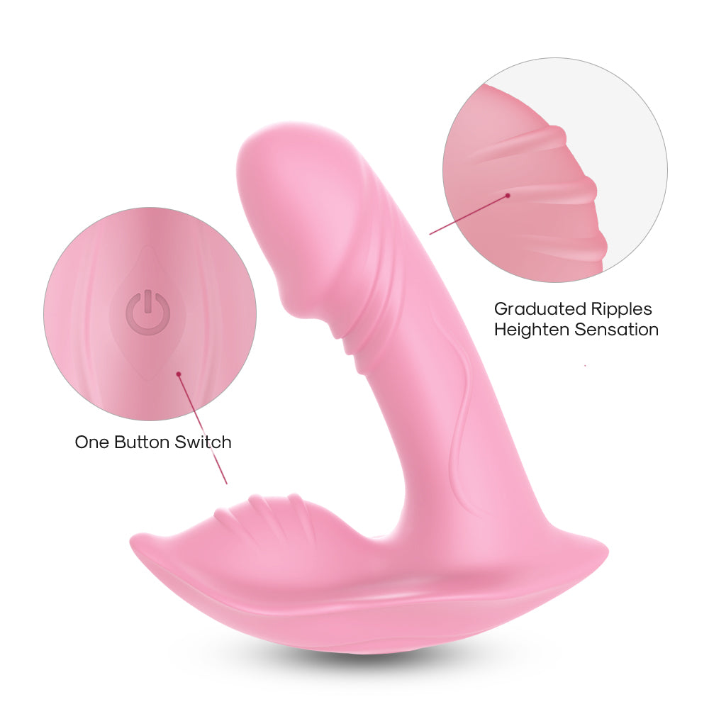 Strong vibrating vibrator dildo