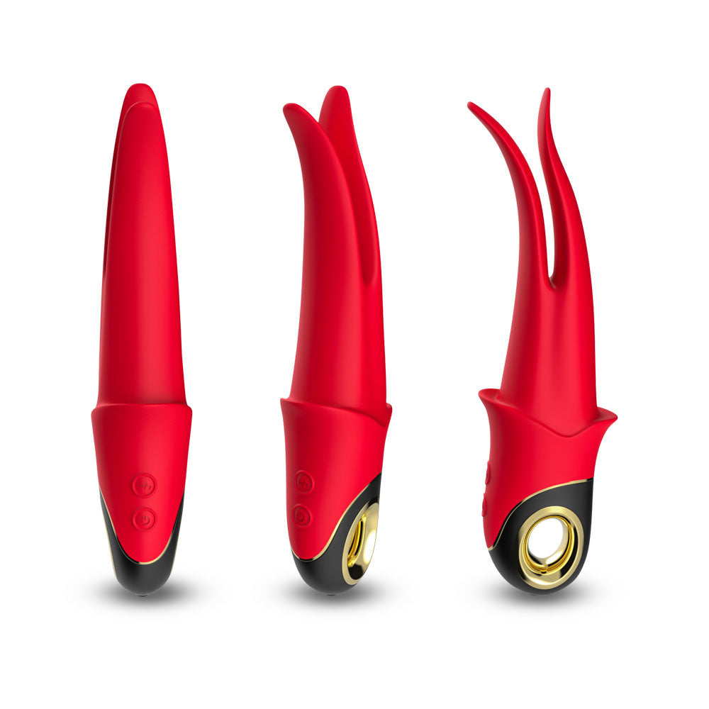 Sakulove Shadow Leistungsstarker flackernder Zungenvibrator