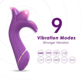 Silicone Vibrator Masturbation Tease