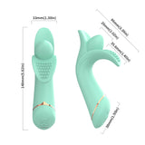 Silicone Vibrator Masturbation Tease