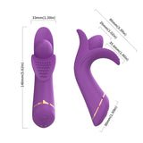 Silicone Vibrator Masturbation Tease