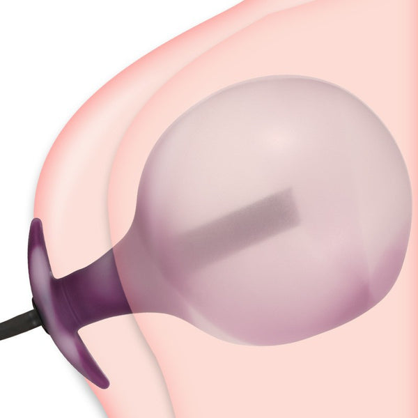 Inflatable Butt Anal Plug with Pump
