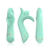 Silicone Vibrator Masturbation Tease