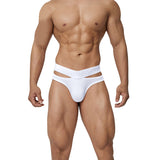 ADANNU V-Shape Double Belt Men's Triangle Pants