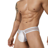 ADANNU Men's Cut-Off Sheer Panties