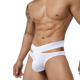 ADANNU V-Shape Double Belt Men's Triangle Pants