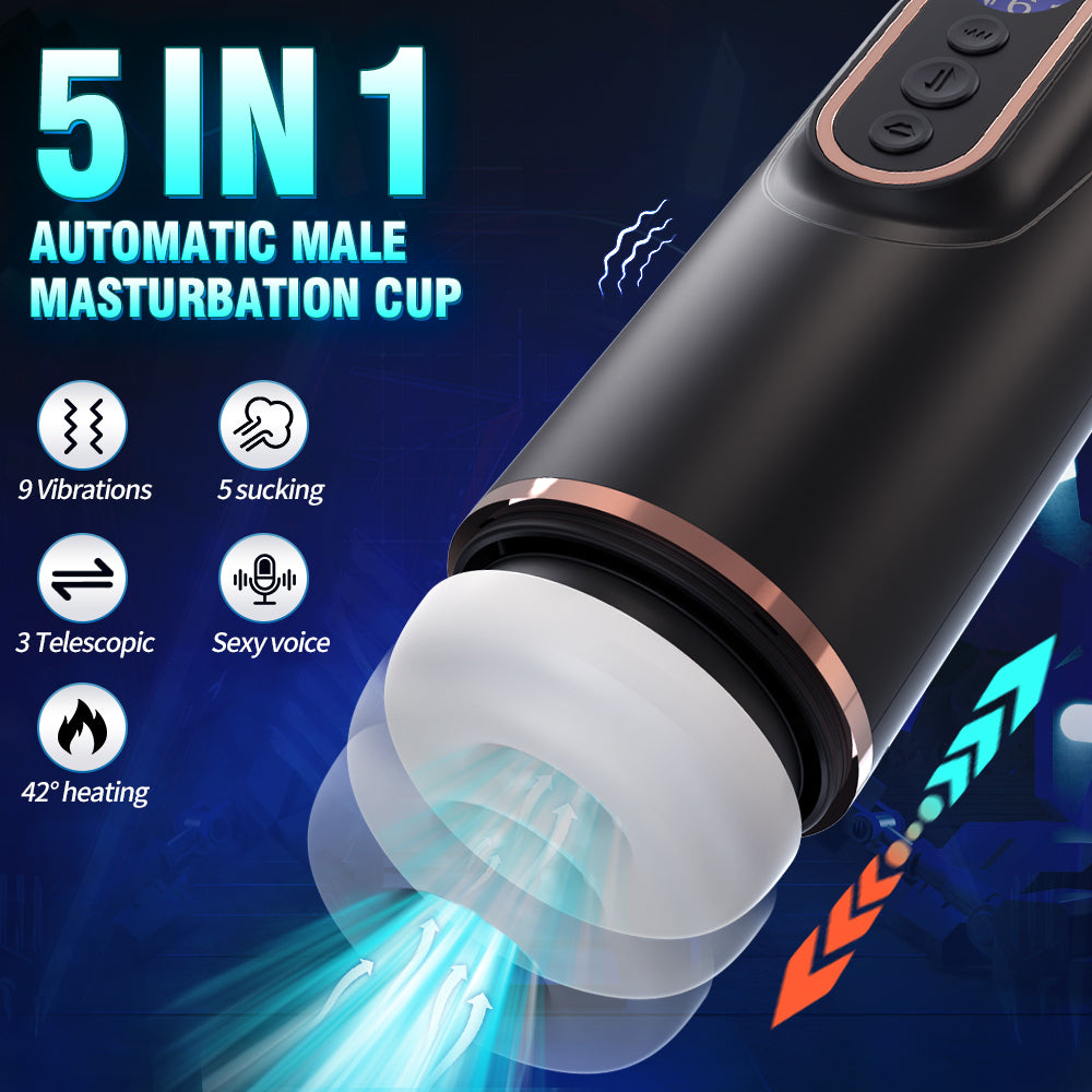 Hands-free Thrusting Male Masturbator