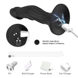 Soft Silicone Anal Plug Masturbator Male Rear Prostate P-Spot Massager