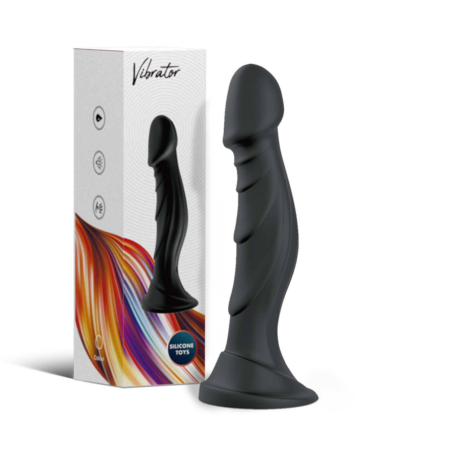 Soft Silicone Anal Plug Masturbator Male Rear Prostate P-Spot Massager