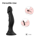 Soft Silicone Anal Plug Masturbator Male Rear Prostate P-Spot Massager