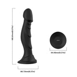 Soft Silicone Anal Plug Masturbator Male Rear Prostate P-Spot Massager