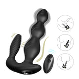 Pull Bead Vibrator Silicone Anal Plug Anal Three Point Resonance