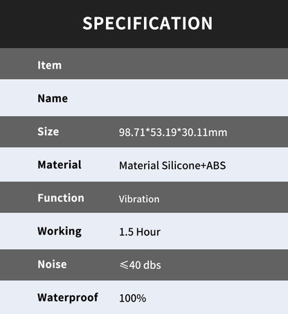 Siren Rechargeable Rose Silicone Rear Anal Plugs