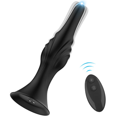 Soft Silicone Anal Plug Masturbator Male Rear Prostate Orgasm Massager