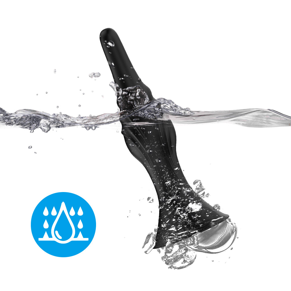 Soft Silicone Anal Plug Masturbator Male Rear Prostate Orgasm Massager