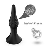 Soft Silicone Anal Plug Masturbator Male Rear Prostate Orgasm Massager