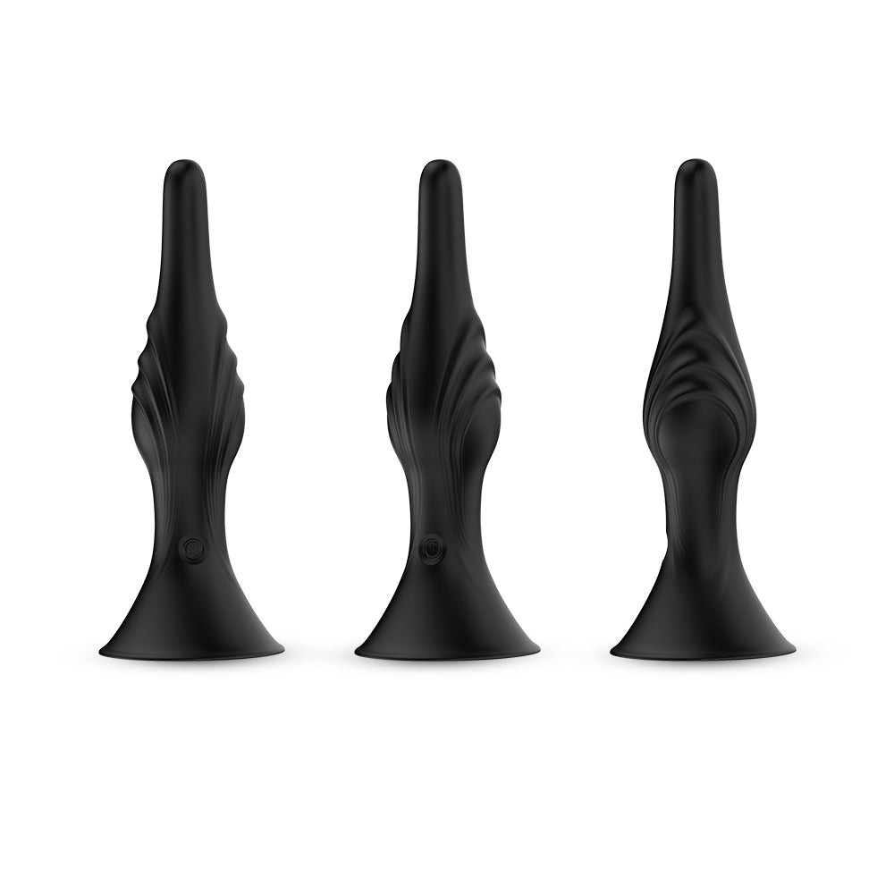 Soft Silicone Anal Plug Masturbator Male Rear Prostate Orgasm Massager