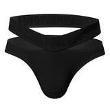 ADANNU V-Shape Double Belt Men's Triangle Pants