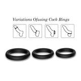 Silicone spermicidal ring for men