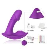 Strong vibrating vibrator dildo