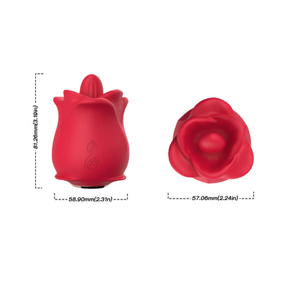 Sakulove Rose Clitoral Licking Vibration