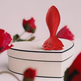 Siren Rechargeable Rose Silicone Rear Anal Plugs