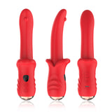 Tongue vibrator female masturbator erotic products dual vibration massage AV stick