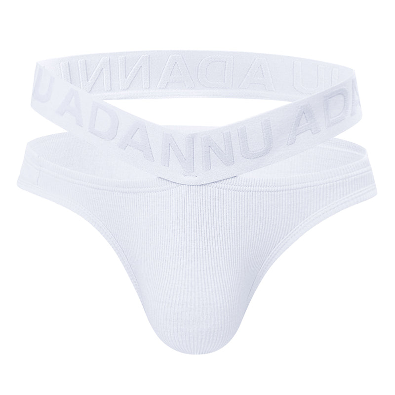 ADANNU V-Shape Double Belt Men's Triangle Pants