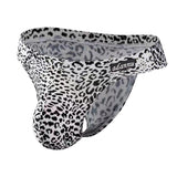ADANNU Men's Pants Leopard Print Triangle Pants