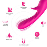 Sakulove G-spot  Thrusting Silicone Vibrator