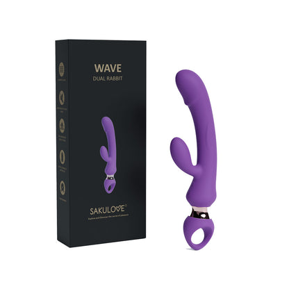 Vibrador Conejo Dual Sakulove WAVE