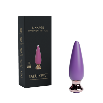 Sakulove LINKAGE Transparenter Analplug